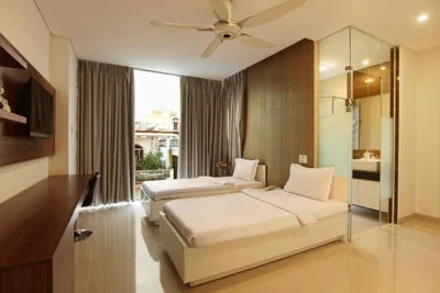 Deluxe twinkamer — Yellow House Saigon